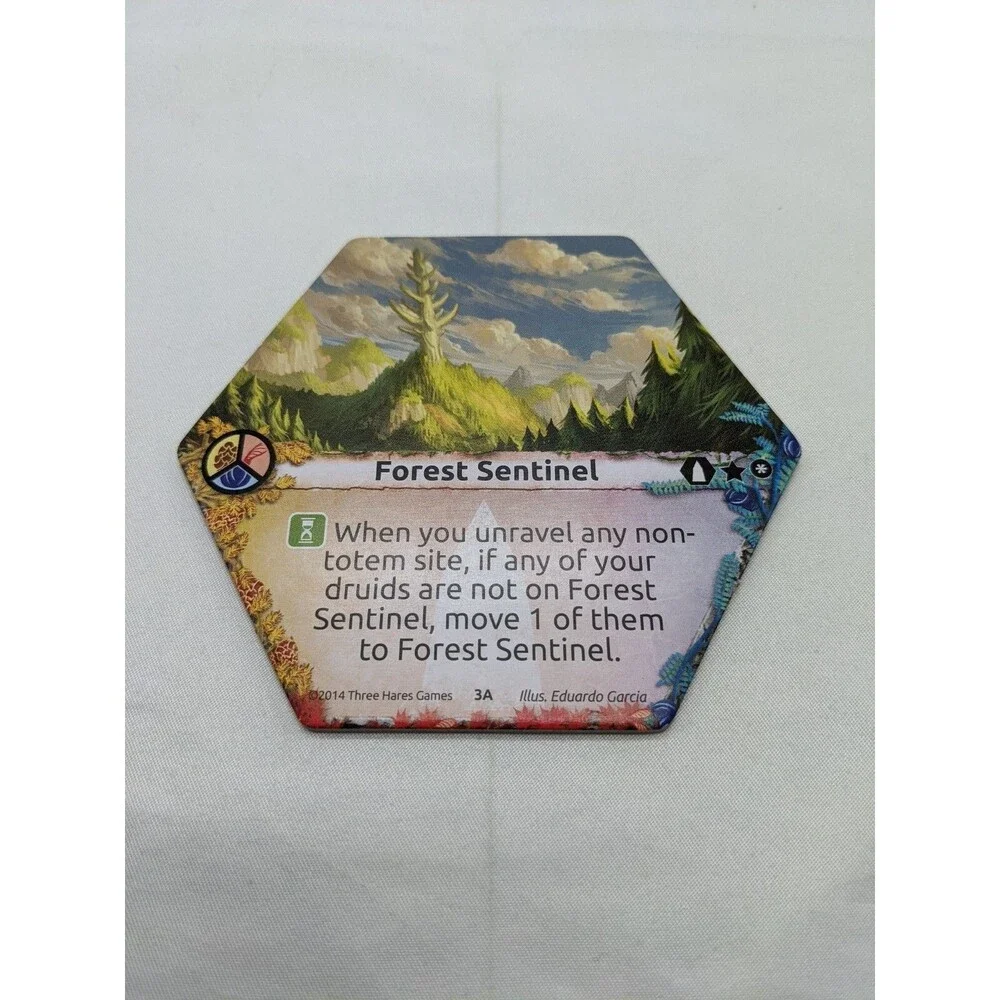 Lagoon Land Of Druids Board Game Promo Tile